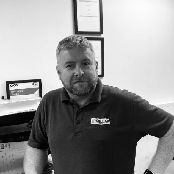 Ross Niven, NICEIC Qualified Supervisor at Millar Electrics
